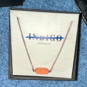Indigo Authority Crystal Necklace *BRAND NEW; NEVER WORN*